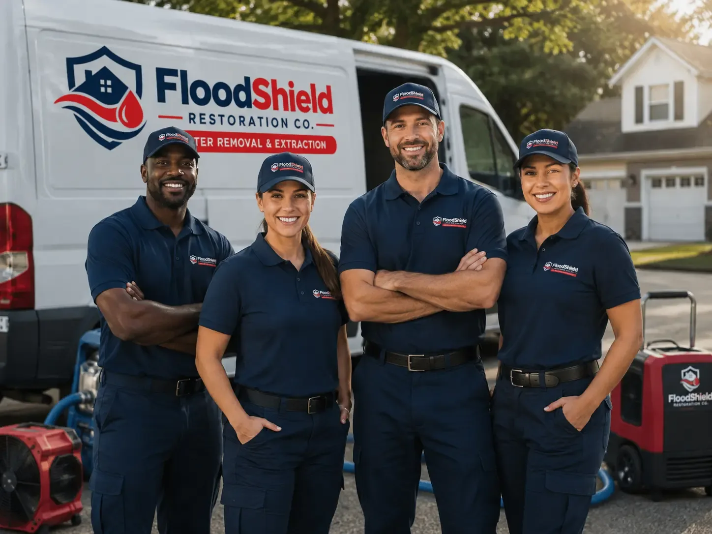 Flood Damage Restoration company in New Marshfield, OH