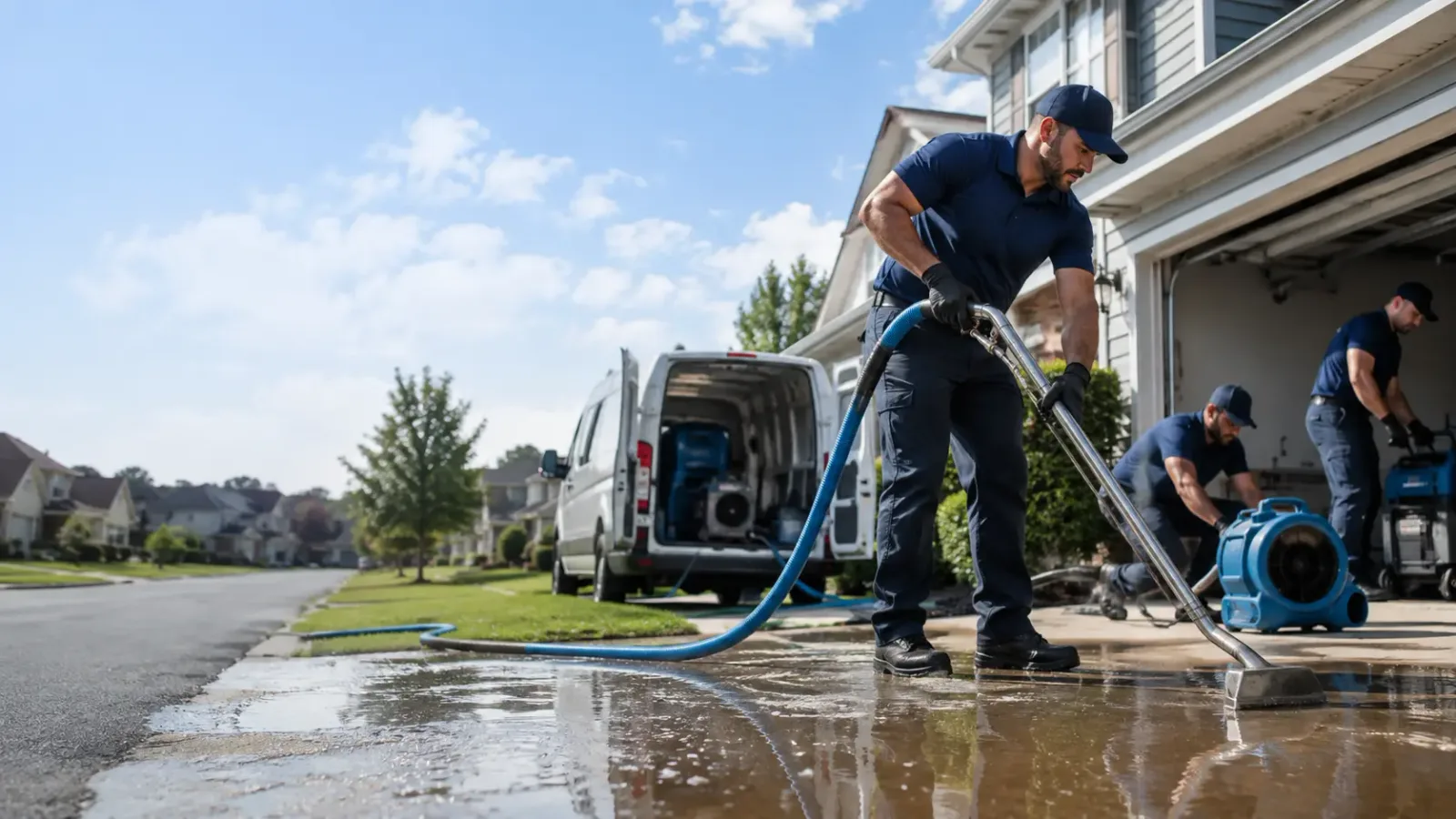 Flood Damage Restoration in New Marshfield, OH
